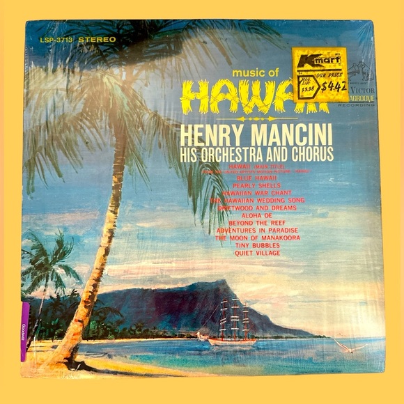 Henry Mancini Music of Hawaii His Orchestra and Chorus - Picture 1 of 2
